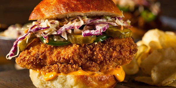Chicken burger